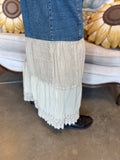 Latte and Denim Pant