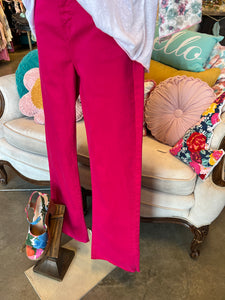 Fuchsia Straight Jean