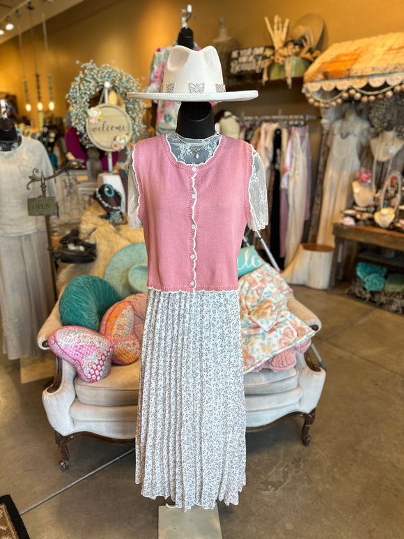 Printed Floral Maxi Skirt