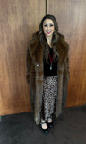 Brown Faux Fur Coat