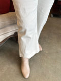 Off White Wide Leg Pant