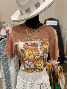 Life in Full Bloom Graphic Tee