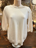 Basic Sweater in Ecru or Camel