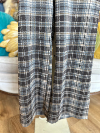 Black  or Coco Plaid Pant