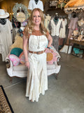 Lace Patch Overalls