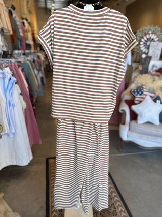 Striped Lounge Set