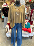 Mustard Loose Fit Top