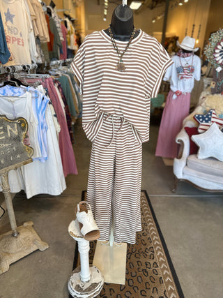 Striped Lounge Set