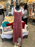 Chili Red Overalls