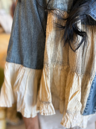 Denim Latte Mix Jacket