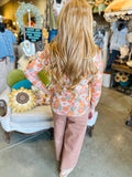 Red Bean or Coffee Brown Twill Pant