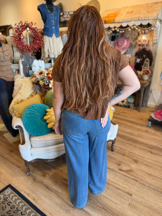 Hidden Drawstring Trouser Jean