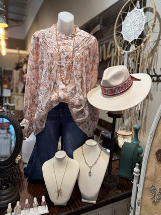 Rustic Rose Blouse