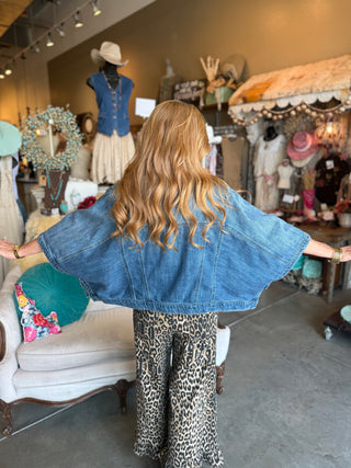 Cape Denim Jacket