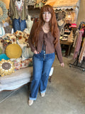 Brown or Beige Two Tie Cardi