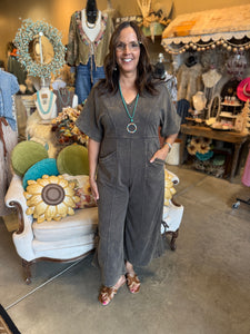 Ash Black Jumpsuit