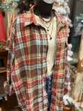 Mocha Plaid Flannel