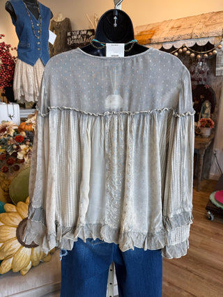 Dreamy Latte Blouse