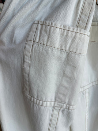 White Twill Pant