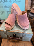 Corkys Solstice Wedge in Blush or Cognac