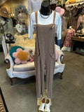 Linen Overalls in Mocha or Punch