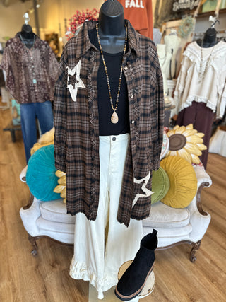Star Plaid Tunic/Dress
