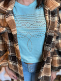 Bling Boot Stitch Graphic Tee