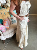 Lace Patch Overalls