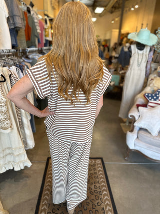 Striped Lounge Set