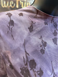 Plum, Teal or Latte Mesh Floral Top