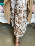 Floral Printed Harem Pants