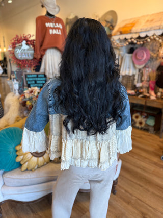 Denim Latte Mix Jacket