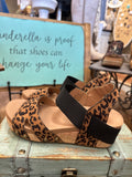 Corkys Better With Time Sandal in Leopoard