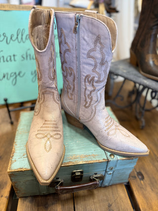 Corkys Somebody's Problem Boot in Putty Crackle