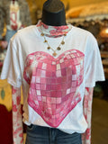 Disco Heart Graphic Tee