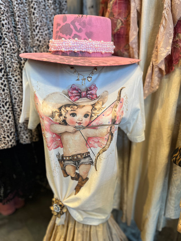 Cowgirl Cupid Graphic Tee