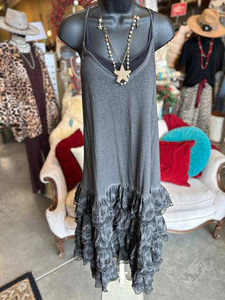 A Rare Bird Vintage Slip Dress in Beige, Black or Pink