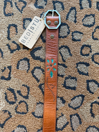 Bedstu Upswing Belt in Java Rustic, Oats Pecan Rustic or Caramel Teal Rustic