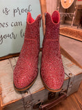 Corkys Shine Bright Bootie in Pink