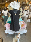 Linen Floral Print Dress in Black, Khaki or Camel