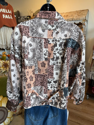 Paisley Floral Jacket