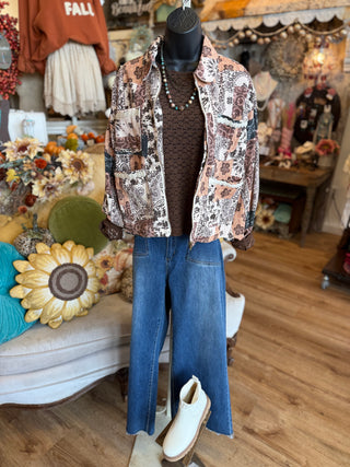Paisley Floral Jacket